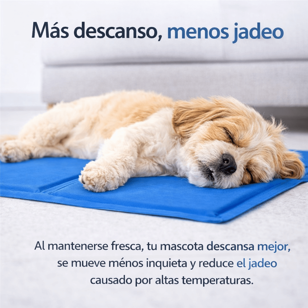 Manta Refrigerante para Mascotas – Frescura continua durante el día